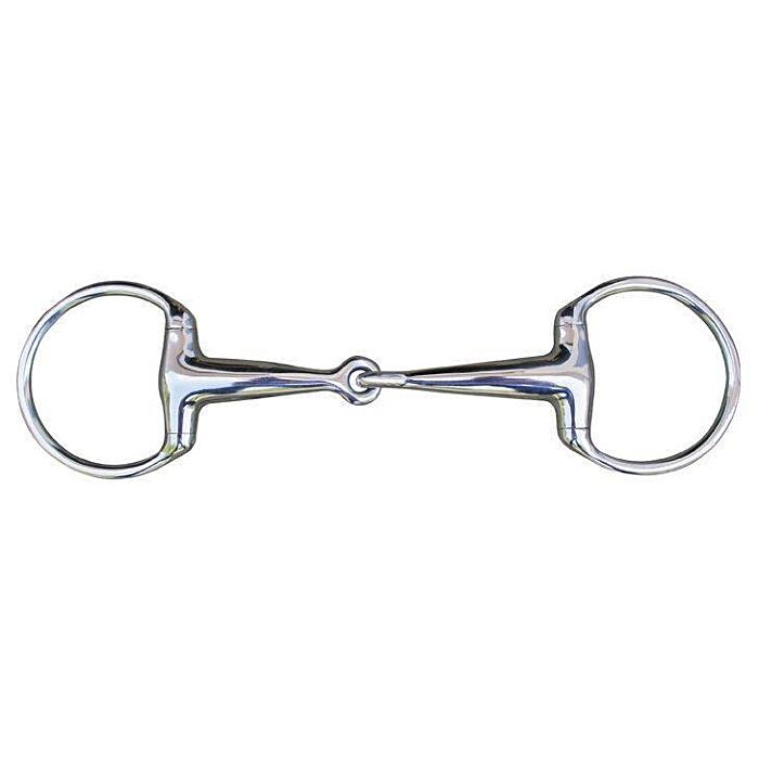 Eggbutt snaffle 16 mm stainless steel