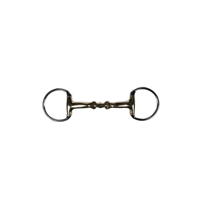 Eggbutt snaffle + lozenge -High Curve- 14 mm