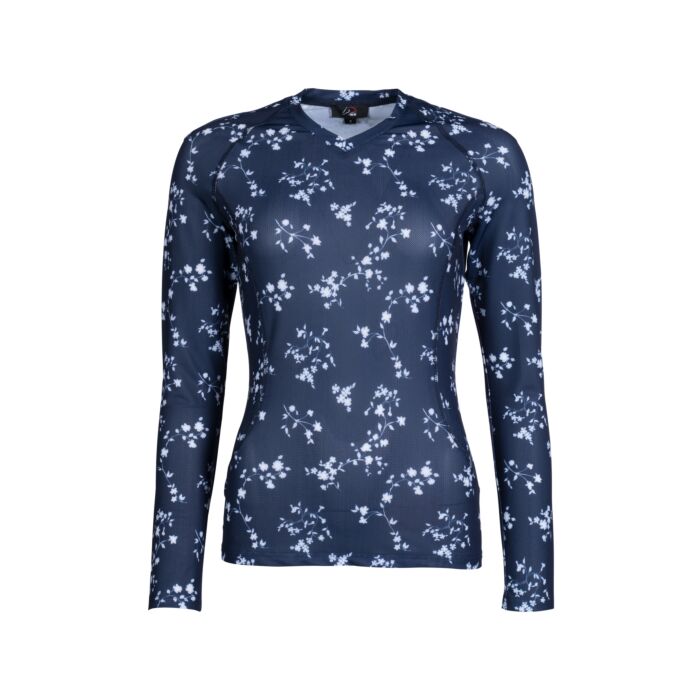 Functional shirt -Bloomsbury Fleurs- long sleeve