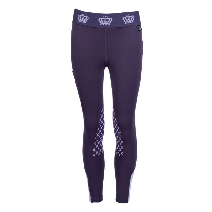 Riding leggings -Lola- silicone knee patch