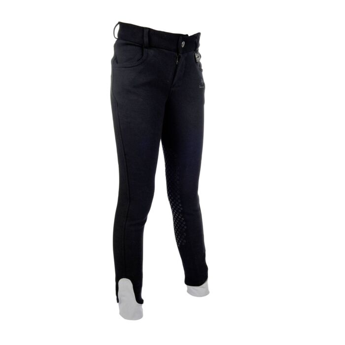 Riding breeches -Kids Easy- silicone knee patch