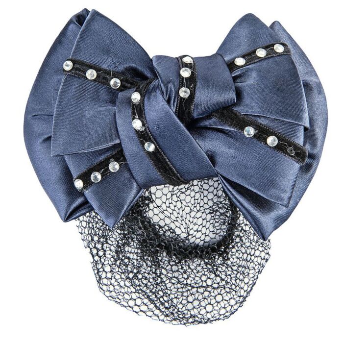 Hair net with bow