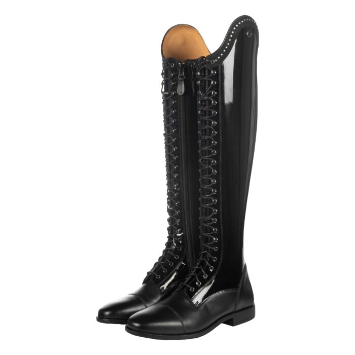 Riding boots -Amalfi Lack- long/narrow width